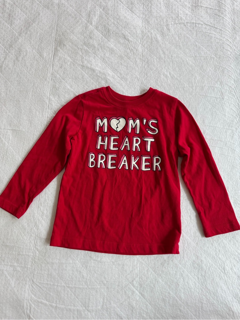 OshKosh Mom’s Heart Breaker Shirt Size 2T